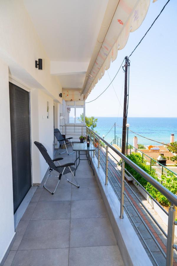 Zoe Seaview Apartment By Rentalspro - Nea Moudania Halkidiki Dış mekan fotoğraf