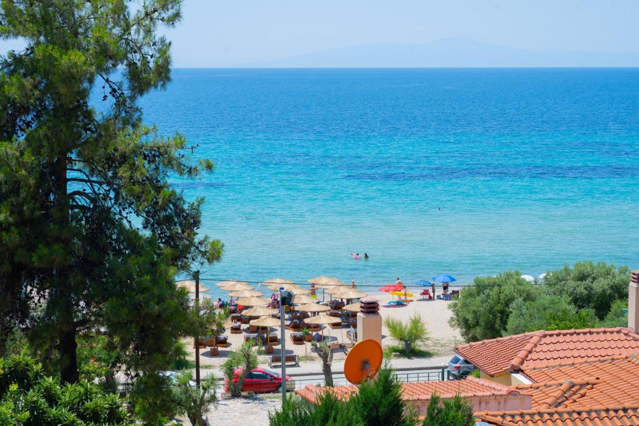 Zoe Seaview Apartment By Rentalspro - Nea Moudania Halkidiki Dış mekan fotoğraf